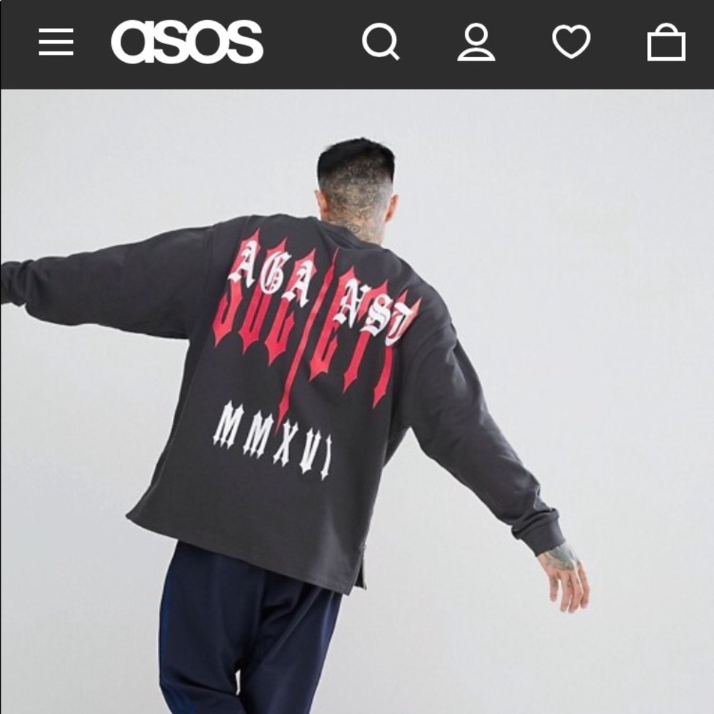 ASOS Oversized Sweatshirt